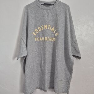 Fear Of God Essentials Gray Short Sleeve